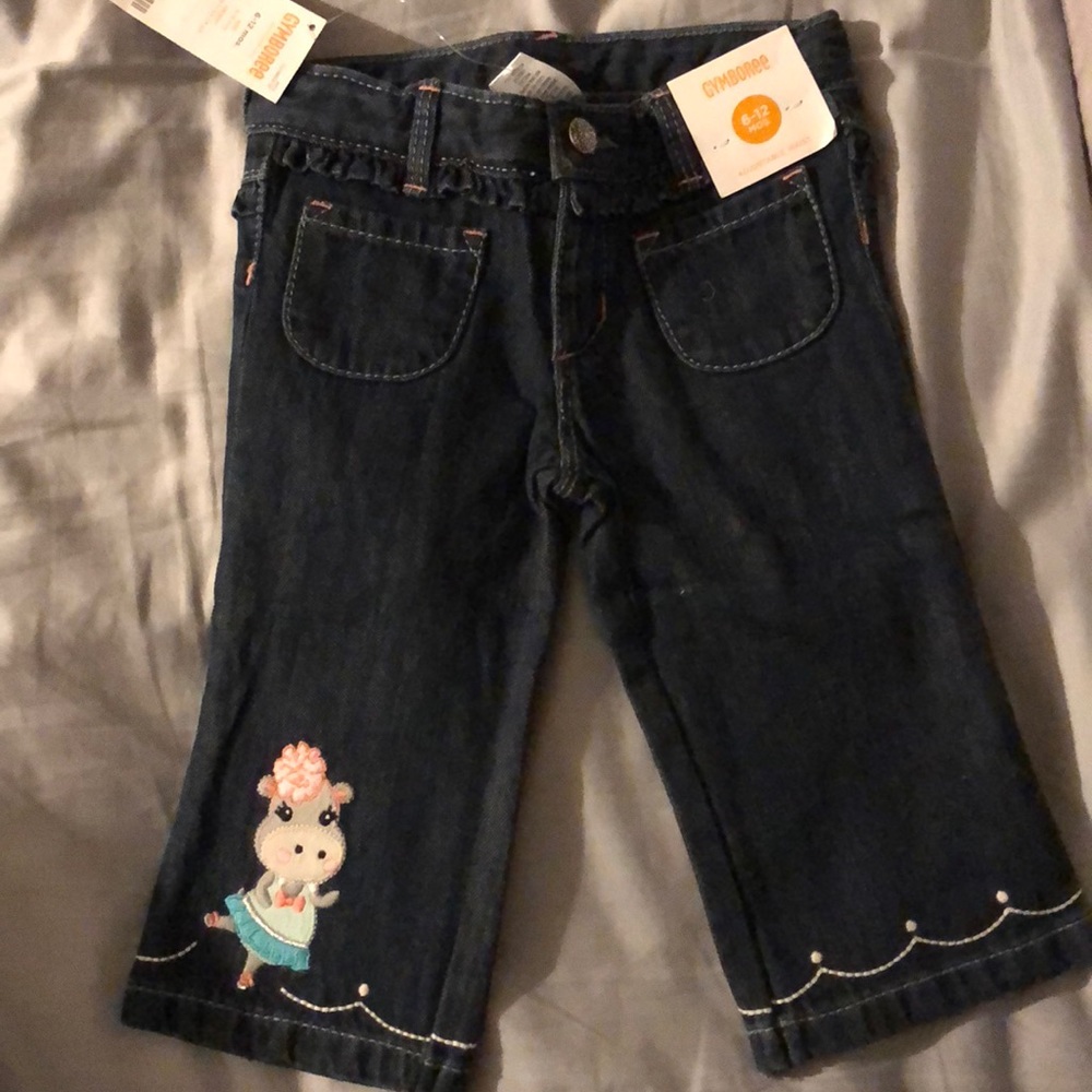 Gymboree jeans with adjustable waist